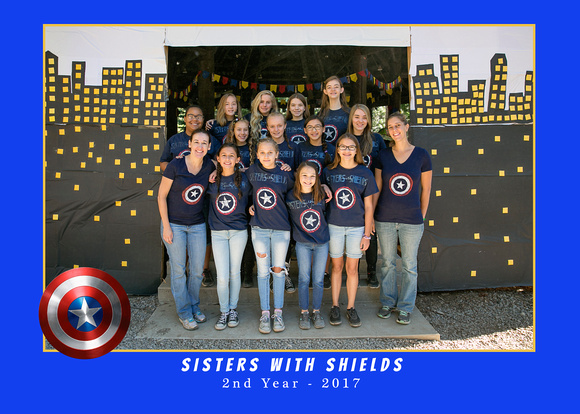 2nd Year Sisters with Shields