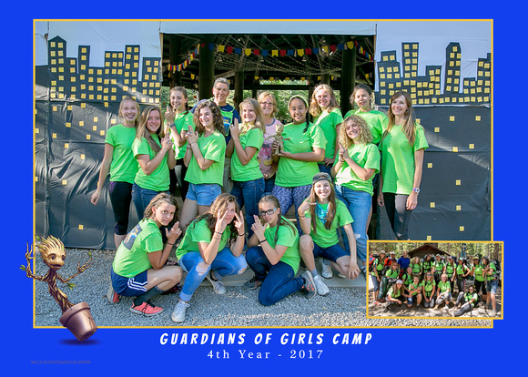 4th Yr Guardians of Girsl Camp